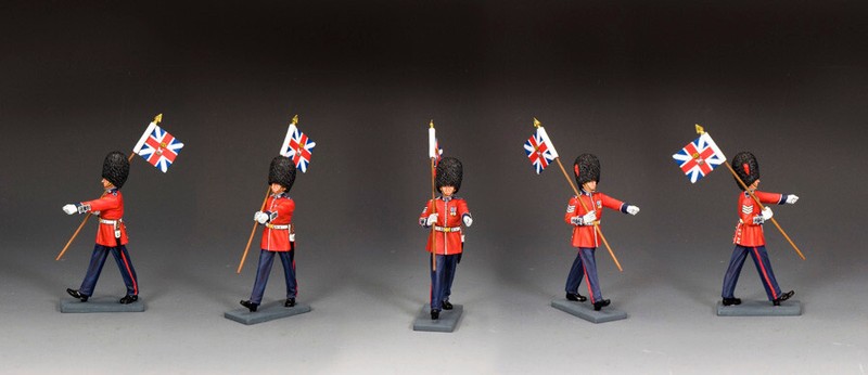 Figurine - King And (&) Country -  Ce105 âMarching Lance Sergeant Company