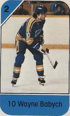 1982-83 Post Cereal - Wayne Babych #10