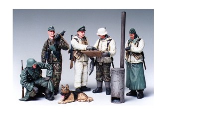 Tamiya 35212 1/35 WWII Figurines Allemand Soldats Befehlsausgabe Neuf