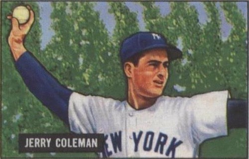 1986 C.C.C. 1951 Bowman Reprints - Jerry Coleman #49
