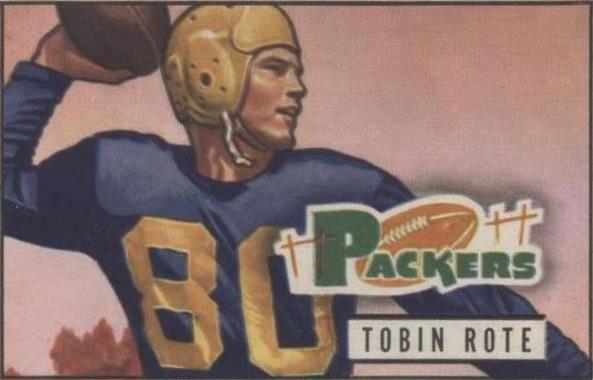 1951 Bowman Tobin Rote #88