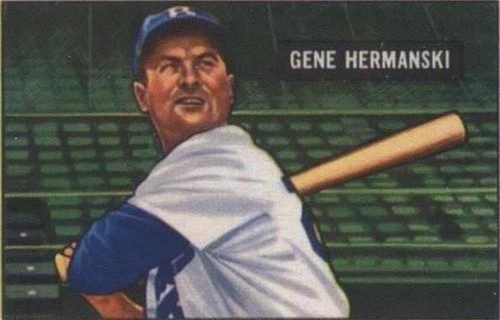 1986 C.C.C. 1951 Bowman Reprints - Gene Hermanski #55