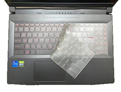 TPU Keyboard Skin Compatible with 15.6'' 17.3'' MSI Katana GF66 GF76 11UE/11UD/...