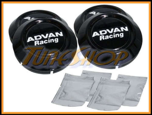 YOKOHAMA ADVAN Racing Center Cap Full Flat φ73 Color Blue