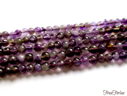 Lila Edelstein-kugeln Perlen, Form