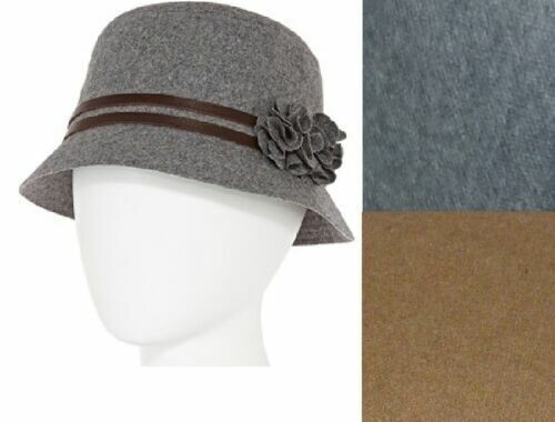 Tan Hat Company Women's Flower Bucket Hat Solid One Size New