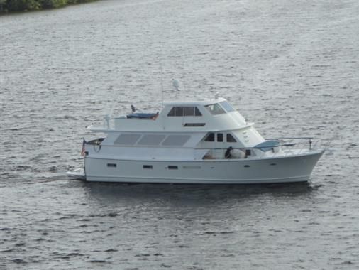 62' Pacifica Enclosed Bridge Motor Yacht, stabilizers, Bow Thrusters, Remote