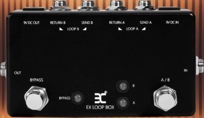 EX Guitar Effects Loop Switcher Pedal Passive Channel