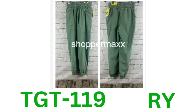 Women's Lined Winter Woven Joggers - All in Motion, Green, XS