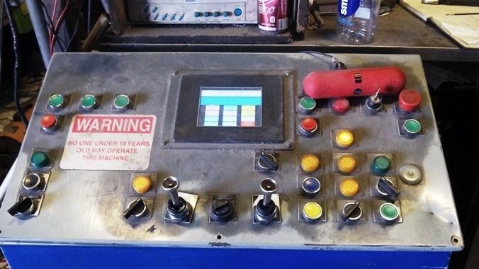 (1995) 200 HP Harris Gorilla 200T 12” / 9” cylinder Two Ram Non-Ferrous Baler