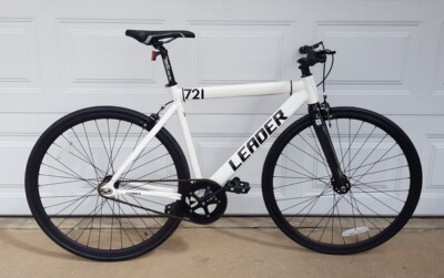 リーダー721 2014は、バイク53cmの光沢ホワイトを完了します u2015 新しい固定S2Cリア・ハブで！のeBay公認海外通販｜セカイモン