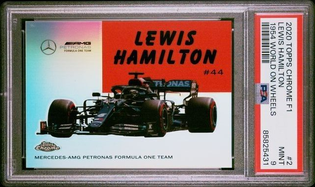 Lewis Hamilton 2020 Topps Chrome Formula 1 1954 World On