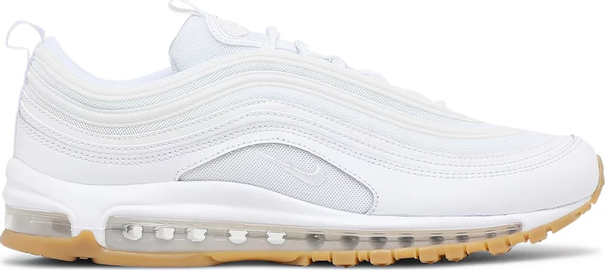 Nike Air Max 97 White Gum Светло-коричневые кроссовки Обувь DJ2740-100 Мужские 11