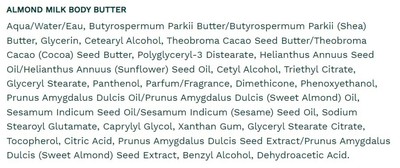 The Body Shop Almond Milk and Honey Body Butter &ndash; Hydrating & Moisturizing Sk...