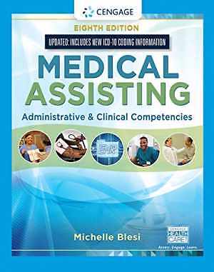 Medical Assisting: Administrative & - Hardcover, by Blesi Michelle - Good