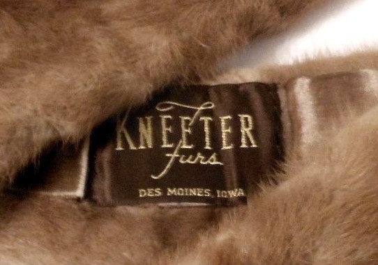 Vtg Genuine Real Mink Fur 30