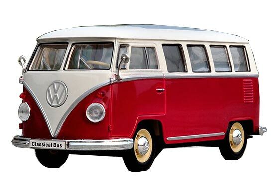 未使用❕1/24 1963 VW BUS PICKUP 黒 REDメタ JADA FOR SALE 1963 VW VOLKSWAGEN BUS PICKUP 1:24 DIECAST