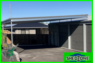 Attach Carport To Shed 7 5x9 5x3 Turn Key Gable Style Also