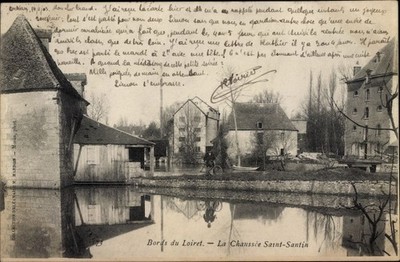 Ak Loiret, La Chaussée Saint Santin - 2999468