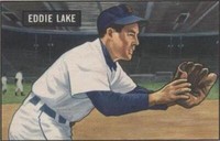 1951 Bowman - Eddie Lake #140