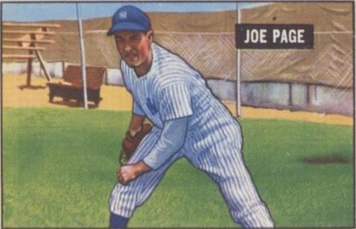 1986 C.C.C. 1951 Bowman Reprints - Joe Page #217