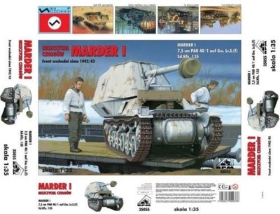 MARDER I 7.5 cm PAK 40/1 auf Gw. Lr.S.f Sd.Kfz. 135 RPM 35055 SCALE 1/35