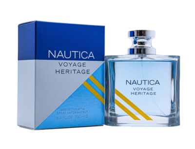 Nautica Voyage Heritage by Nautica 3.4 oz EDT Cologne for Men New In Box