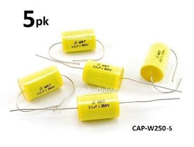 Vishay ERO MKT1822 Metallized Polyester 2.2uF 100V High Capacitance *NEW* Qty.5