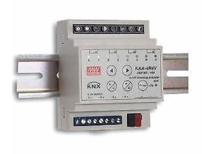 KNX 4 Channel Dimmator Mean Well KAA-4R4V-10 4 channel Each 10A LED Dimmer 0-10V