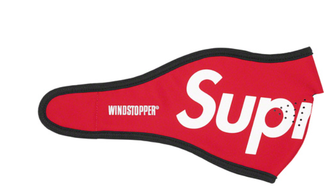 Supreme WINDSTOPPER® Facemask 22AW Supreme WINDSTOPPER Facemask Red Box Logo FW22 In Hand | eBay