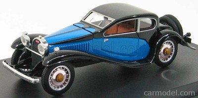 RIO-MODELS 4258 SCALA 1/43 BUGATTI T50 1933 BLACK BLUE MODEL