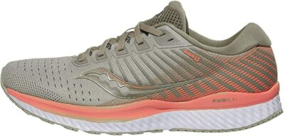 Кроссовки для бега Saucony Womens Guide 13, Moonrock/Coral, 5 B(M) США