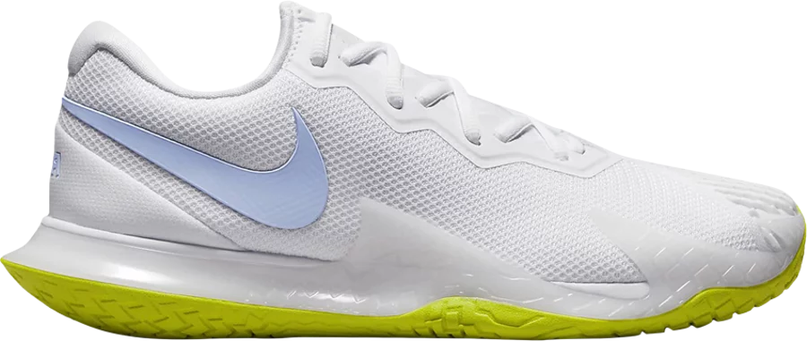 

Мужские кроссовки Nike Court Zoom Vapor Cage 4 Rafa White Cobalt Bliss Blue DD1579-102 10, Белый, Nike Air Zoom Vapor Cage 4