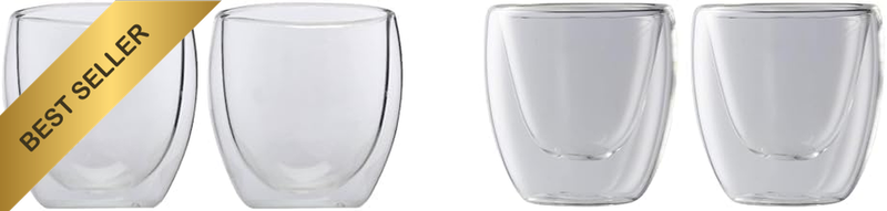 Blend Double Wall Cup 250ML Set of 2 Gift Boxed and Blend Double Wall Espresso C