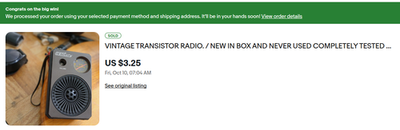 Item photo(s) from verified buyer