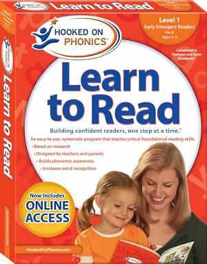 Hooked on Phonics Learn to Read - Level 1: Early Emergent - Paperback - Good