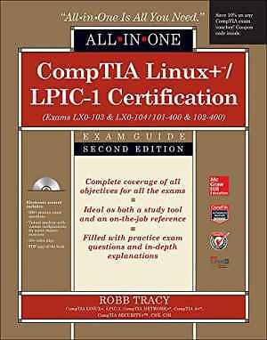 CompTIA Linux+/LPIC-1 Certification - Misc. Supplies, by Tracy Robb - Very Good
