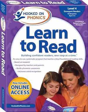Hooked on Phonics Learn to Read - Level 4: Emergent Readers - Paperback - Good