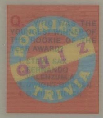 1986 Sportflics Rookies - Dwight Gooden #27