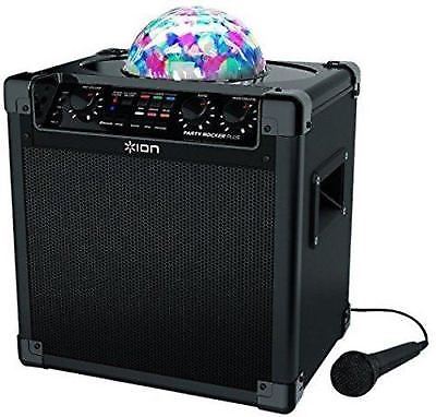 ION Party Rocker Plus Bluetooth 50w Portable Speaker System With