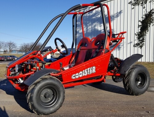 125cc Go Kart Mid Size Coolster Junior Fully Automatic Go Cart w/Reverse Kids
