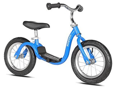 KaZAM v2s No Pedal Balance Bike 12-Inch Metallic Bright Blue