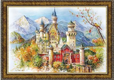 Chamberart Jigsaw Puzzle 1,000P [Paper] 28.9*20"  Neuschwanstein Castle Summer