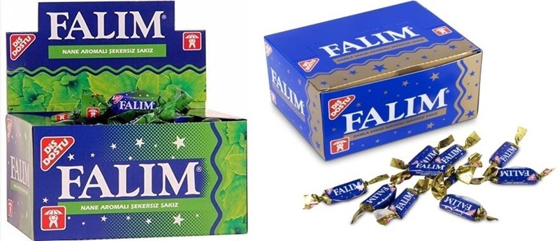 Falim Kaugummi Sparset Minzgeschmack Und Damla 2 X 100 StÃ¼Ck