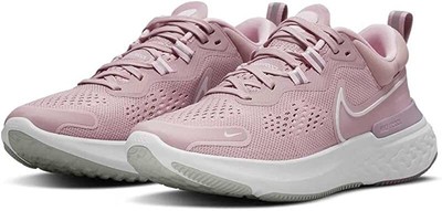 

Женские кроссовки Nike React Miler 2, розовый/сливовый мел, 10,5 B(M) США, Pink/plum chalk