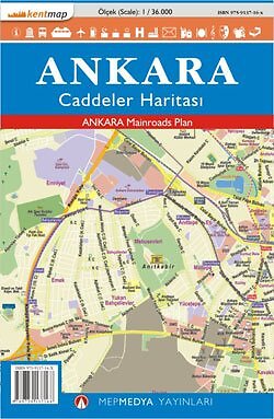 ANKARA CITY STREET MAP