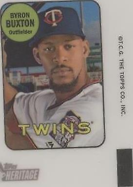 2018 Topps Heritage High Number - Byron Buxton #69TD-BB