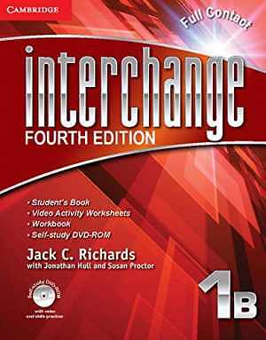 Interchange Level 1 Full Contact B - Paperback, by Richards Jack C. - Very Good