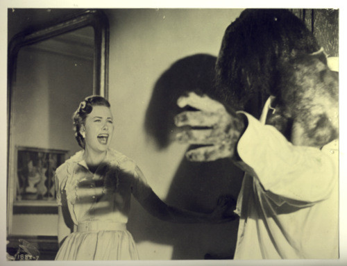 Monster on the Campus 1958- 4 Vintage Photos