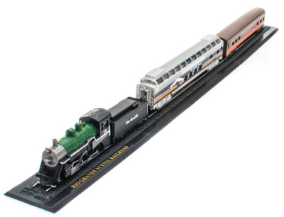 RIO GRANDE SCENIC RAILROAD 1:220 ''Z'' scale Atlas Great Trains of The World (119)
